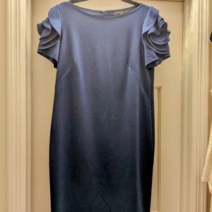 PIETRO BRUNELLI DESIGNER MATERNITY DRESS - Navy